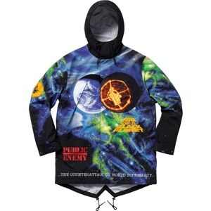 Supreme UNDERCOVER/Public Enemy Taped Seam Parka